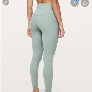 Lululemon Align Leggings! Blue/Green